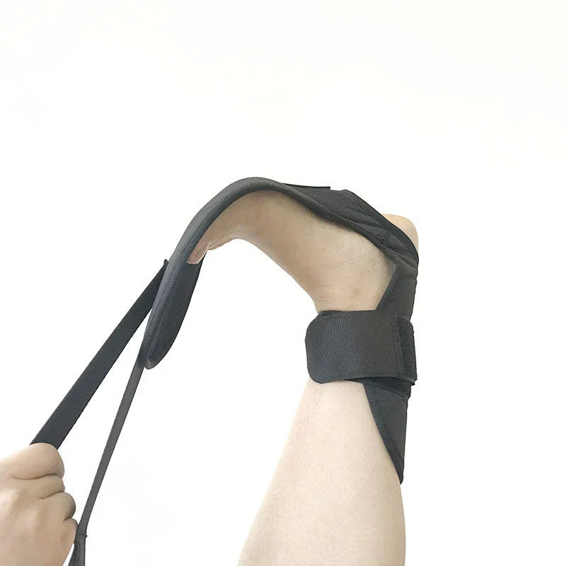 Premium Yoga Stretching Belt with Multiple Webbing Loops for Customized Stretching and Rehabilitation Support