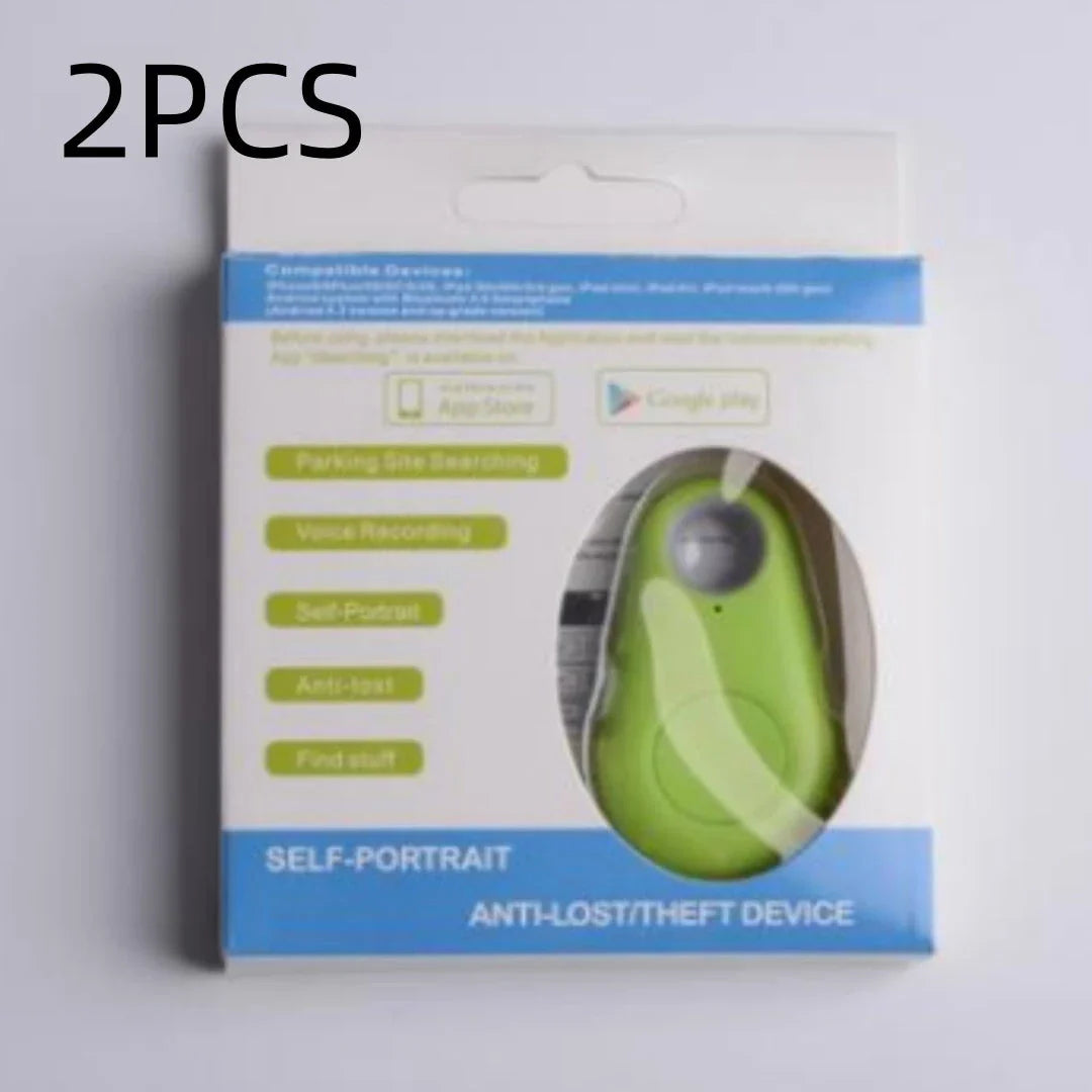 Compact Bluetooth tracking tag with smartphone app to find lost keys, wallet, pets and other valuable items