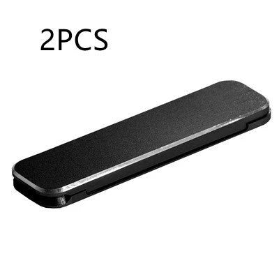 Versatile aluminum alloy folding phone stand with adjustable viewing angle for hands-free mobile productivity