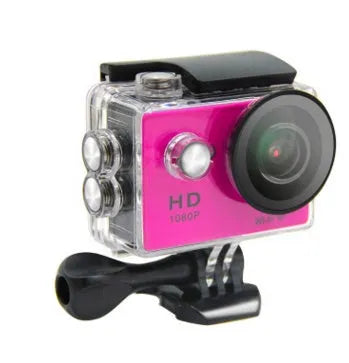 SJ4000 waterproof action camera with 2.0in LCD, 12MP sensor, 170° lens, and 30m water-resistant casing