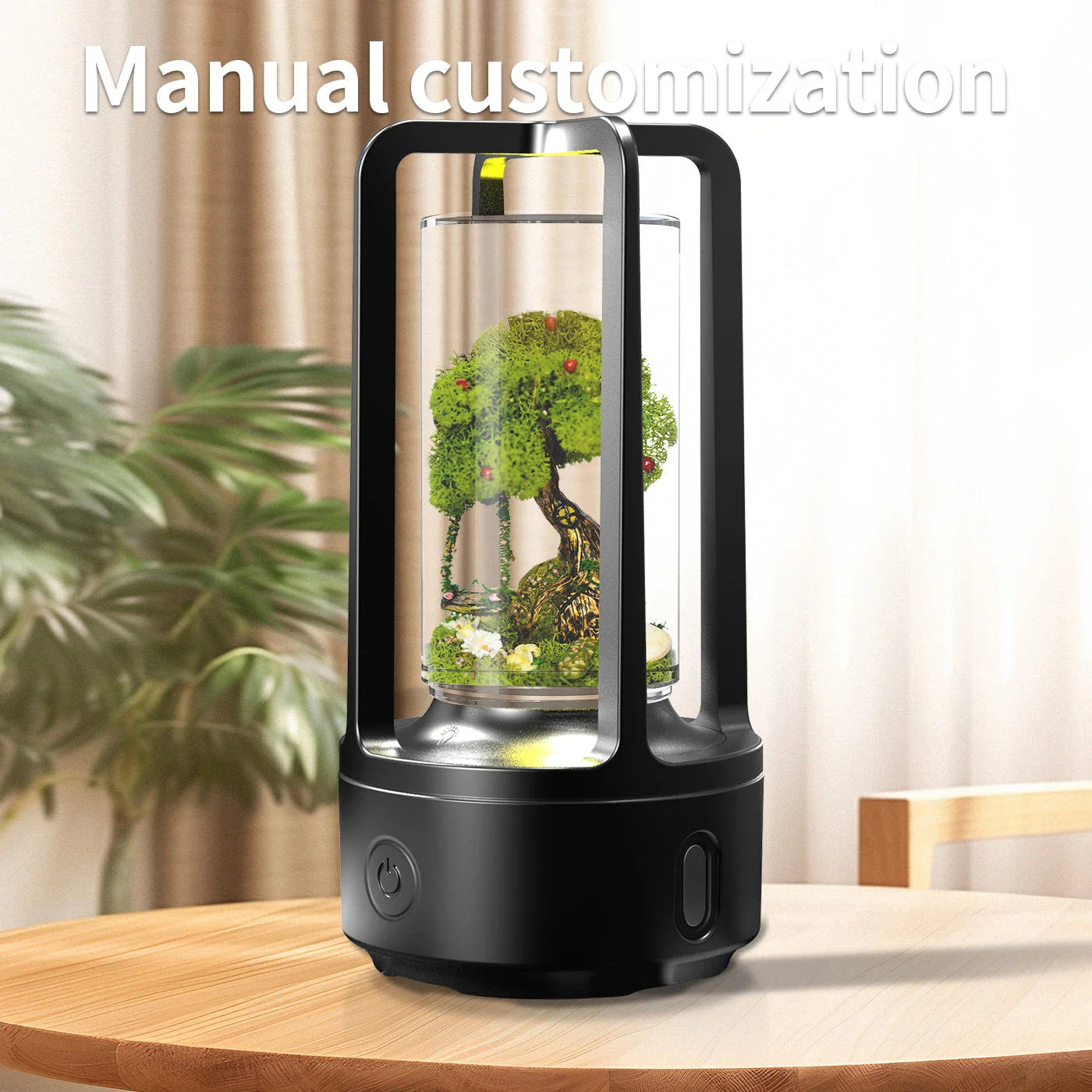 Versatile 2-in-1 Crystal Light Speaker with Bluetooth connectivity and a mesmerizing light display