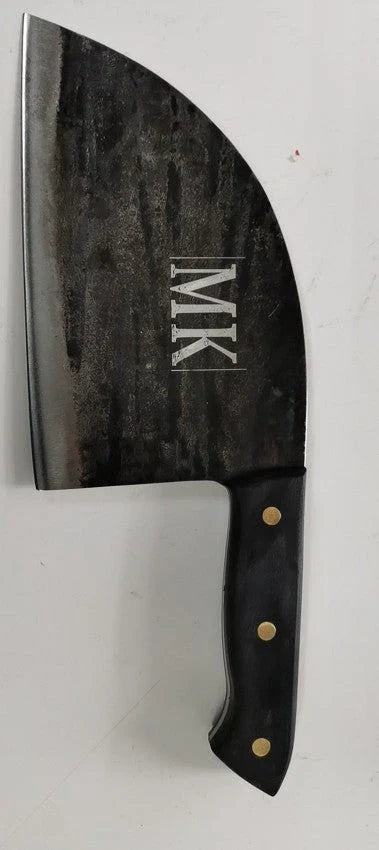 Premium stainless steel meat cleaver chef's knife with ergonomic handle and razor-sharp blade for tough cutting tasks