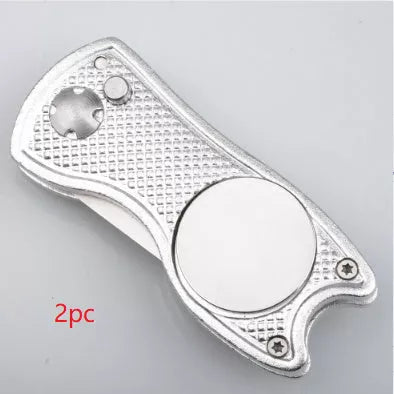 Golf Lawn Repair Fork with aluminum handle and zinc alloy fork in various colors