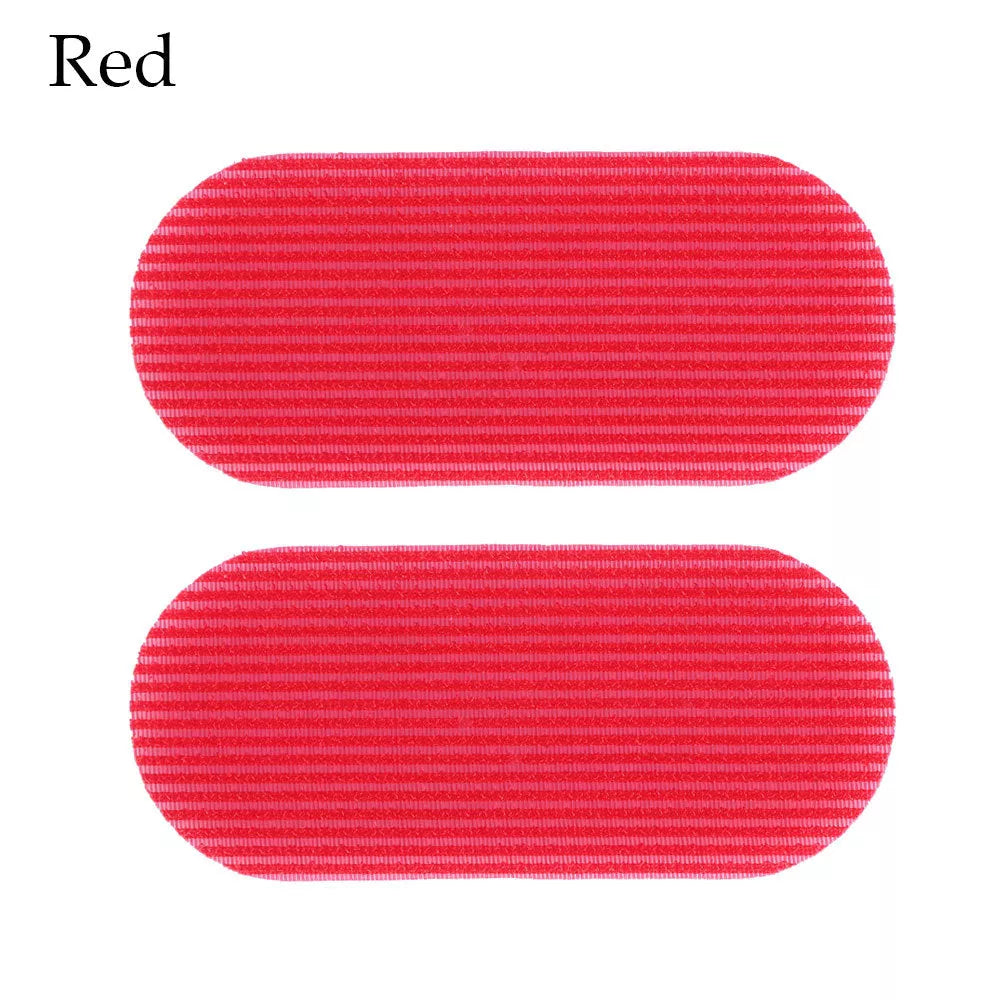 Retro oil head set hair clips in red or black for secure, stylish hair holding