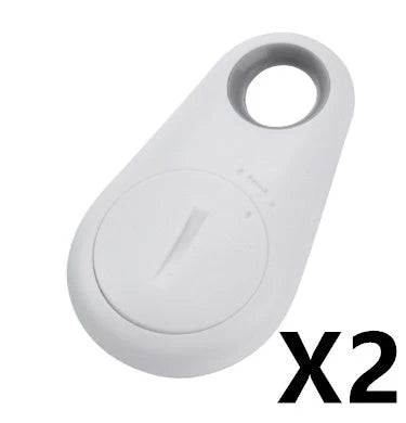 Compact Bluetooth tracking tag with smartphone app to find lost keys, wallet, pets and other valuable items