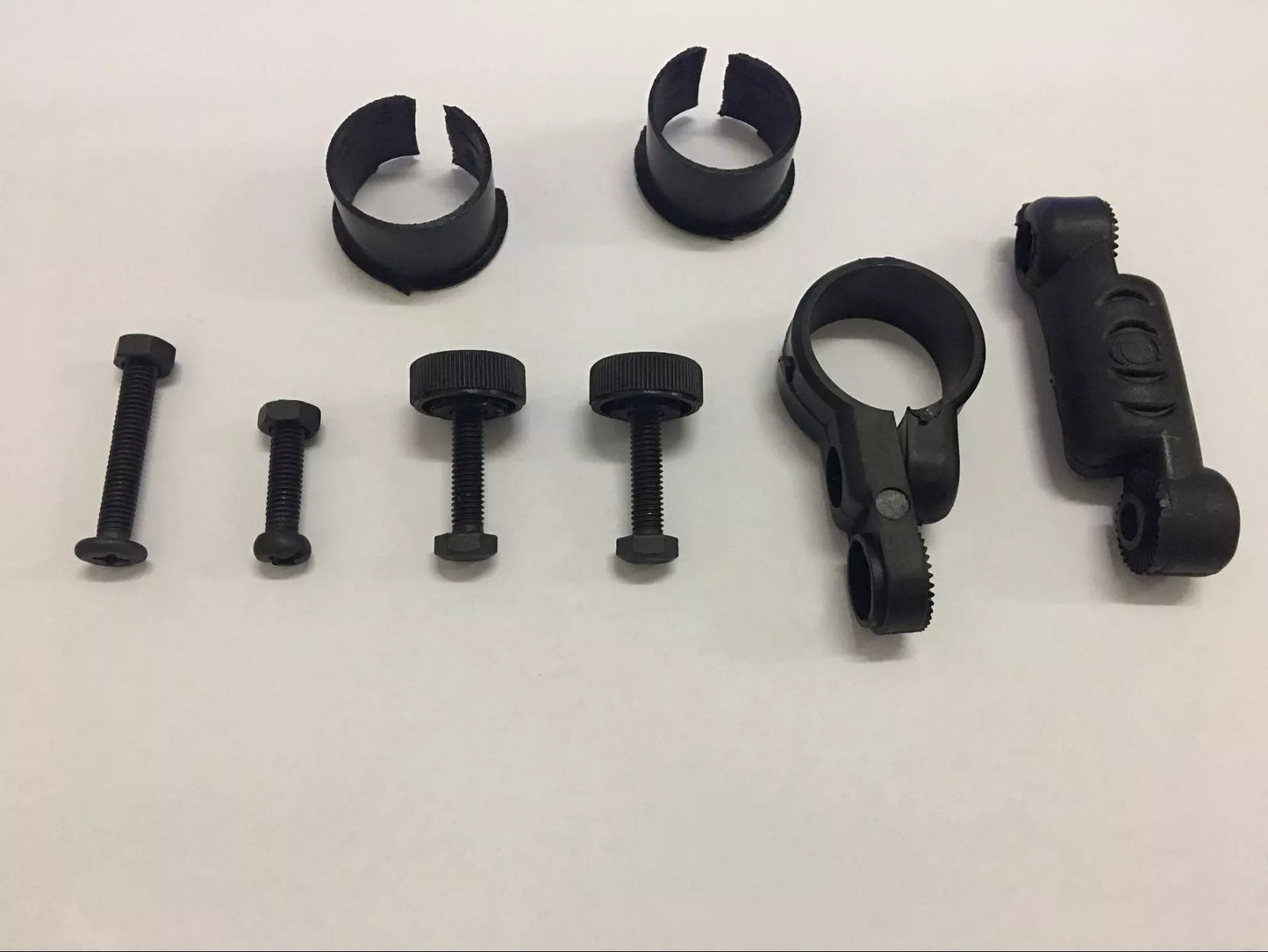 Road bike mudguard with durable plastic construction, perfect fit for clean rides