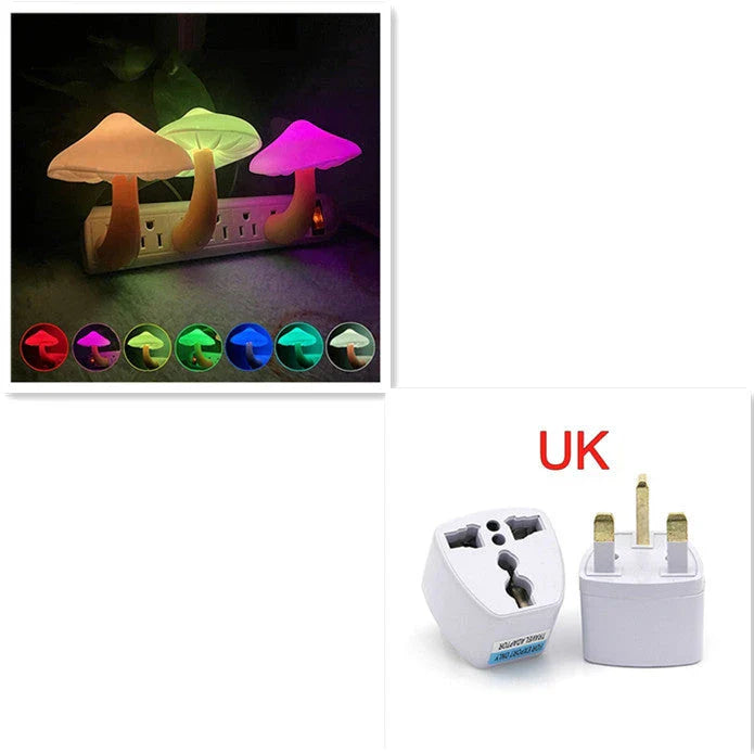 Cozy Bedroom LED Night Light with Motion Sensor - Warm, Energy-Efficient Lighting for Relaxation