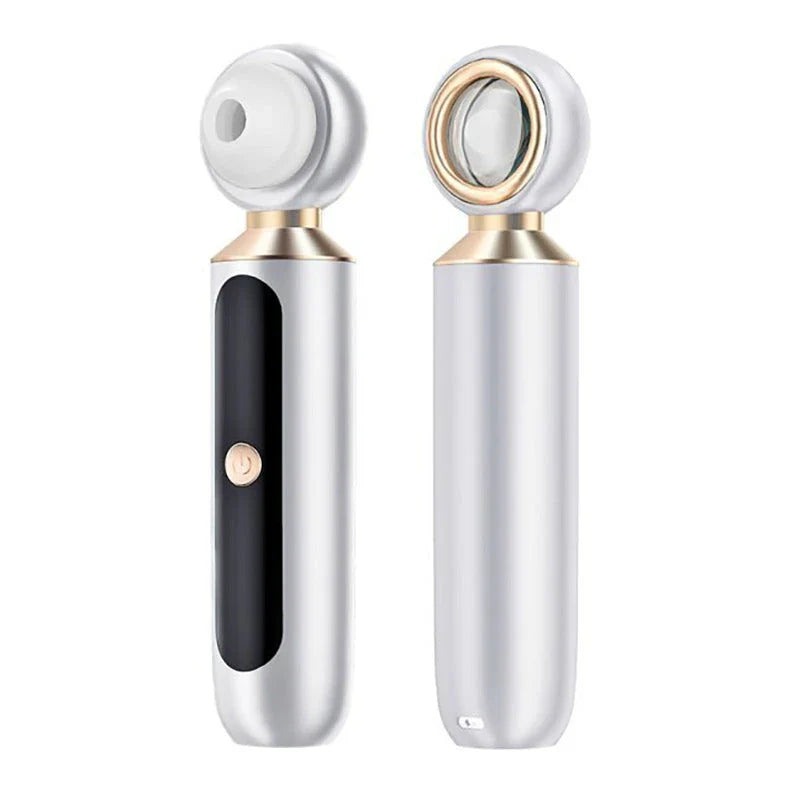 Advanced blackhead remover with LED magnifier and suction cleansing for flawless, radiant skin