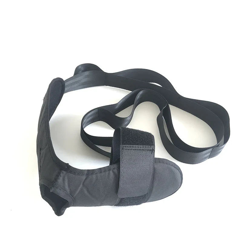Premium Yoga Stretching Belt with Multiple Webbing Loops for Customized Stretching and Rehabilitation Support