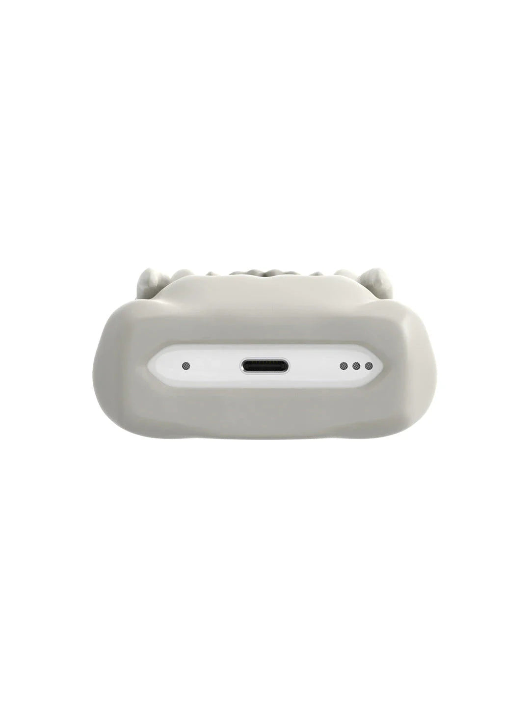 Creepy Teeth Wireless Earphone Cover for AirPods Pro in Fluorescent Green Bone, Bone White, and Carbon Black colors