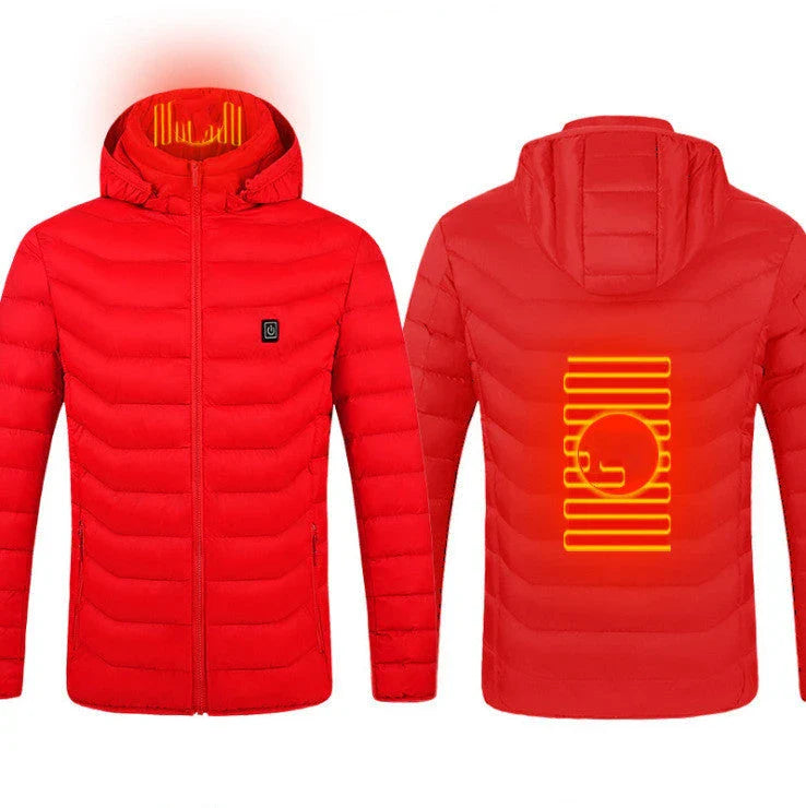Versatile heated jacket with USB charging for customizable warmth and cozy comfort in any weather