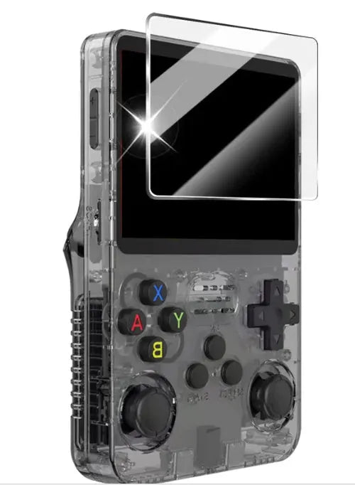 Tempered film for R36S R35S RGB20S handheld game machine, 3.5 inch HD scratch-proof dustproof screen protector