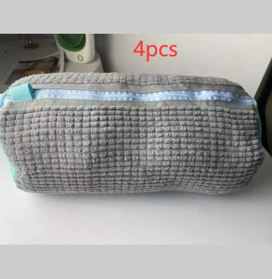 Premium Washable Shoe Laundry Bag - Gently Clean Shoes in Washing Machine