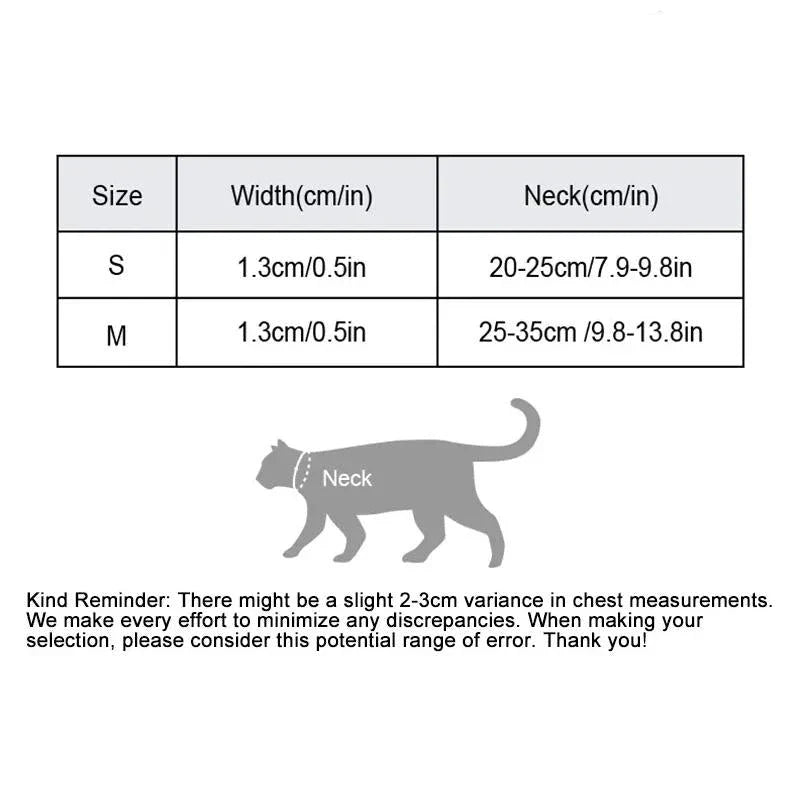 Adjustable Cat and Small Dog Collar in Purple, Soft and Lightweight Nylon Material with Elastic Strap for Easy Control