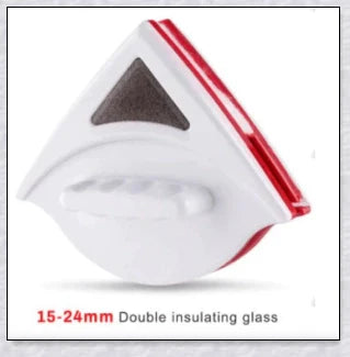 Glass Double-Sided Window Cleaner - Effortless window cleaning tool with magnetic design for cleaning inside and outside glass surfaces
