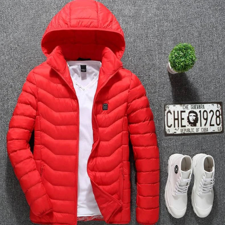 Versatile heated jacket with USB charging for customizable warmth and cozy comfort in any weather