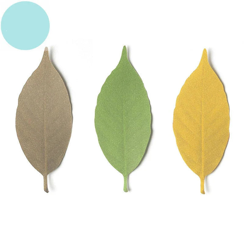 Temperature-Sensitive Color-Changing Leaf Bookmark with Seasonal Transformations