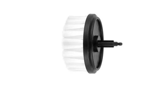 Cordless electric scrub brush with interchangeable brush heads for cleaning kitchens, bathrooms, tiles, and more