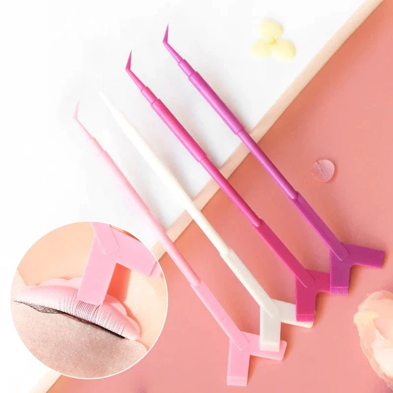 10 Pcs/Pack Y-Shaped Eyelash Picker for Professional Eyelash Extensions in various colors