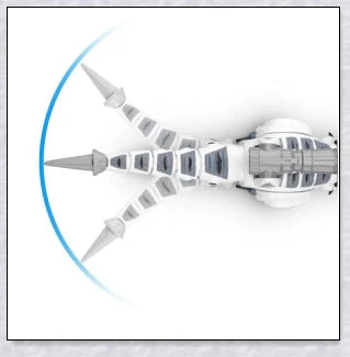 Intellisaur remote-controlled dinosaur toy robot with flexible movements, touch-sensitive mode, and exciting sucker bullet battles