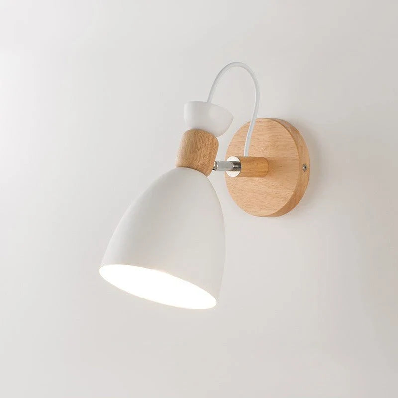 Nordic Minimalist LED Wall Lamp with Macaron-inspired color and modern, minimalist design