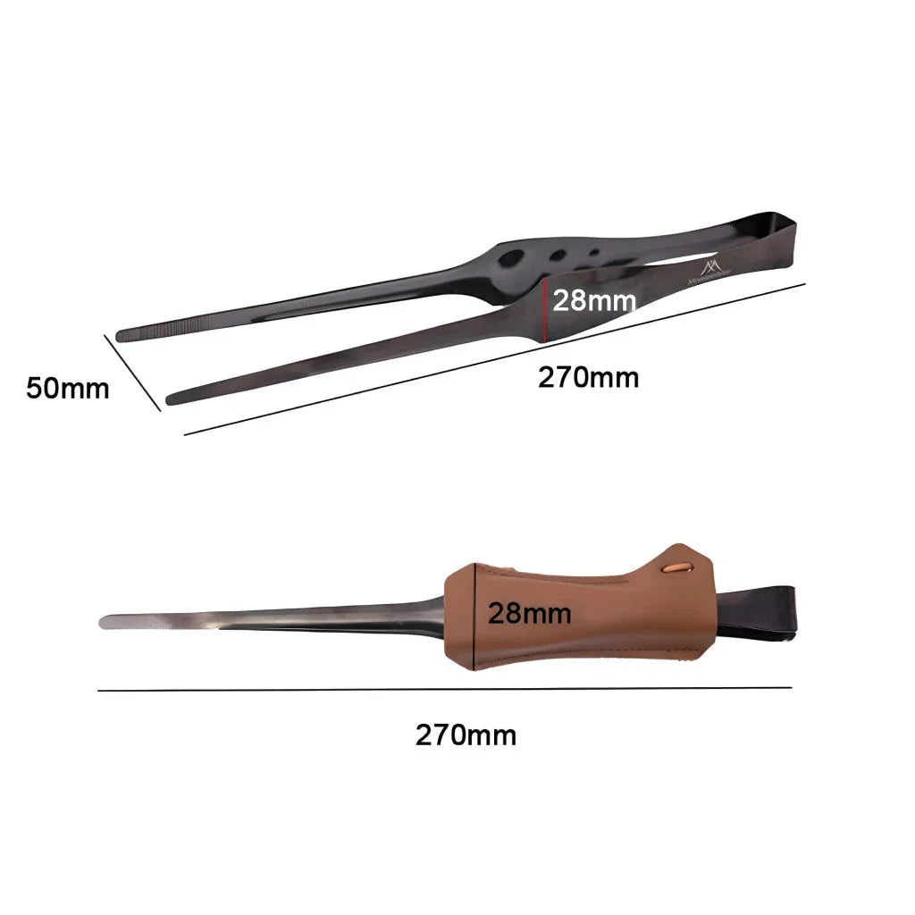 Premium Stainless Steel Food Tongs for Grilling, Serving, and Outdoor Cooking