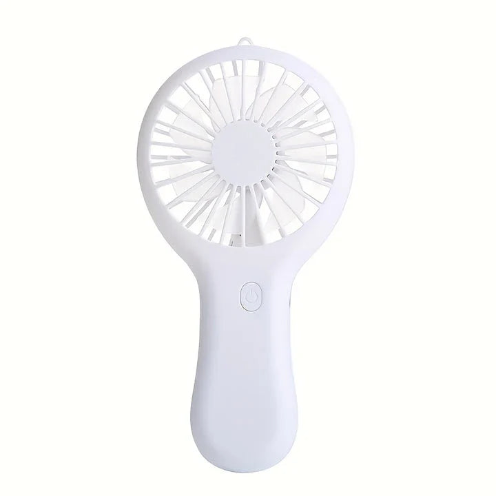 Compact 800mAh Rechargeable Pocket Fan in Blue Color - A Portable, Powerful and Convenient Personal Cooling Device