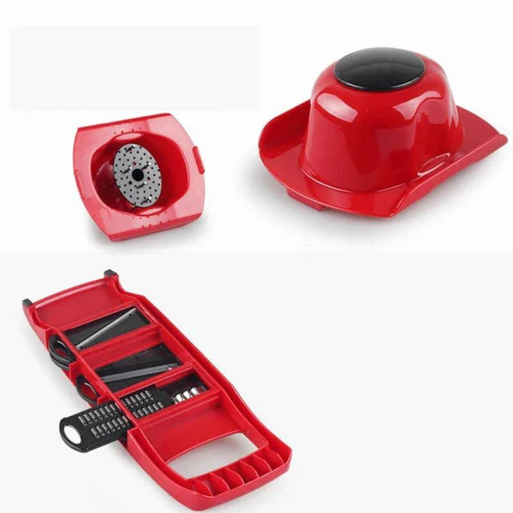 Adjustable stainless steel vegetable graters with premium blades for precise grating of cheese, ginger, and other ingredients