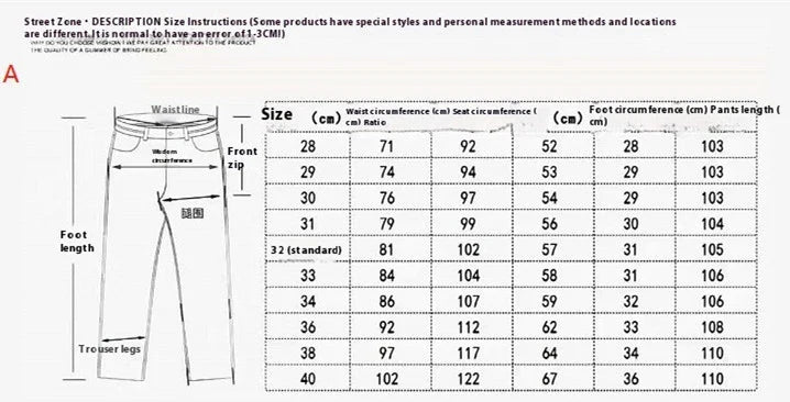 American High Street fashionable men's ripped black and white patch jeans in a light blue denim color