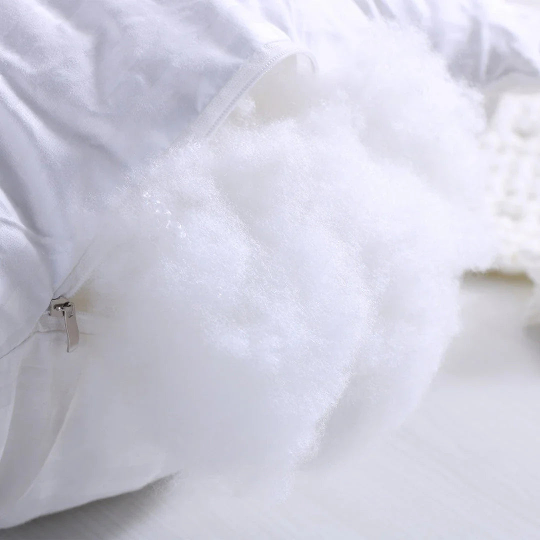 Boho Decorative Wool Knitted Fringed Pillow in Multicolor, Plush Cushion for Sofa and Bed Decor