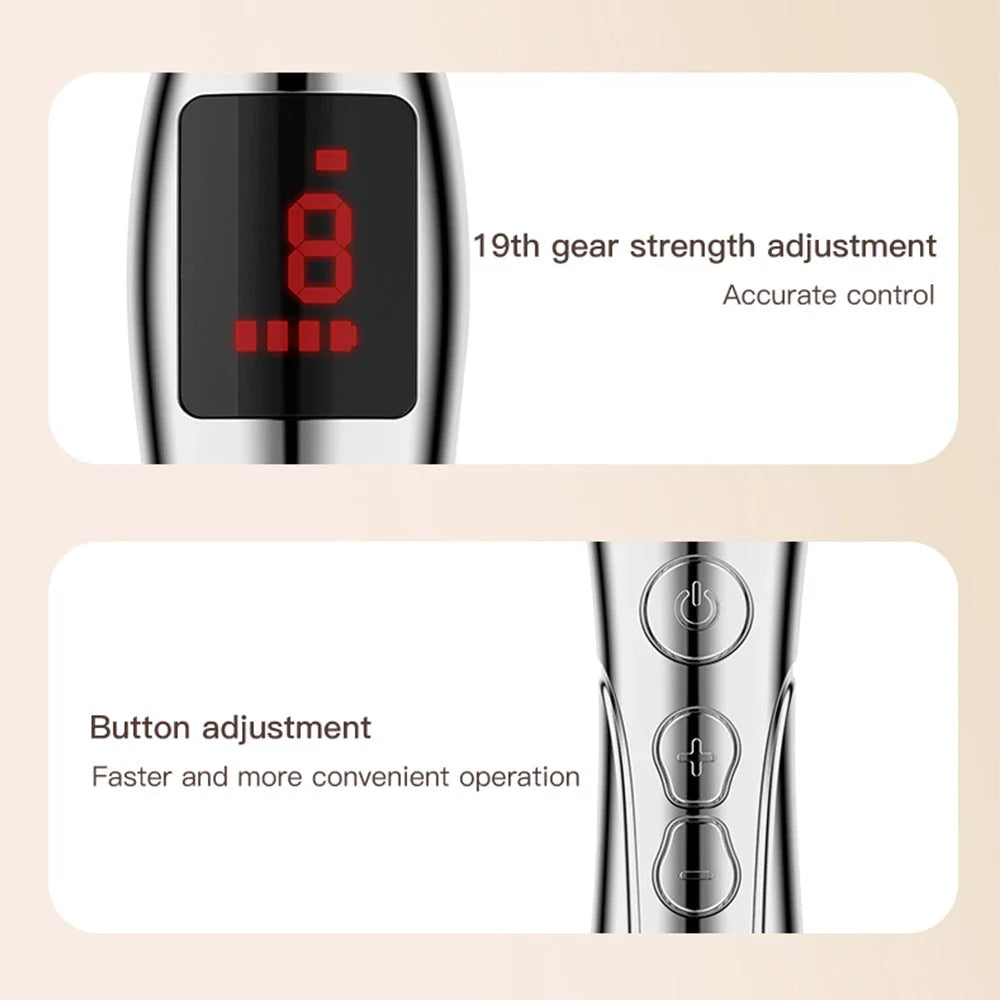 Electronic Acupuncture Massage Pen with adjustable intensity levels and multiple massage modes for targeted pain relief and muscle relaxation