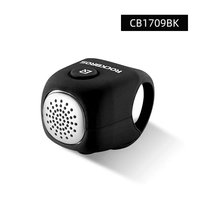 High-Powered Electric Cycling Bell with 110 dB Horn, Rainproof Handlebar Design for Maximum Safety and Visibility