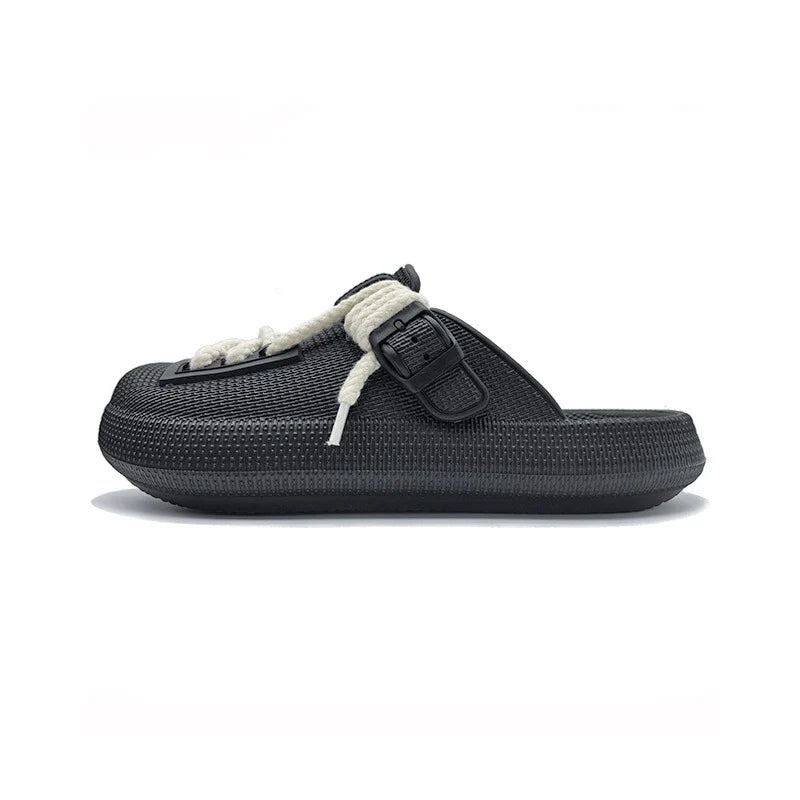 Men's summer beach outdoor non-slip slippers in various colors with cushioned EVA soles and non-slip rubber outsoles