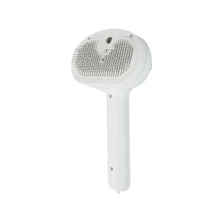 Rechargeable Pet Hair Removal Comb with Spray Cleaner - Effortlessly remove stubborn pet hair and keep your furry friend's coat fresh and healthy.
