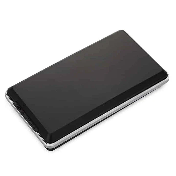 Compact electronic pocket scale with precise weight capacity, versatile design, and intuitive one-touch operation for on-the-go measurements