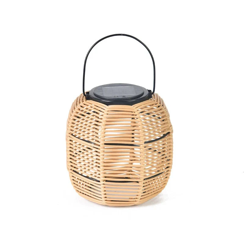 Trendha Portable Outdoor Solar Lantern with Elegant Hanging Design for Illuminating Courtyards, Gardens, and Parks