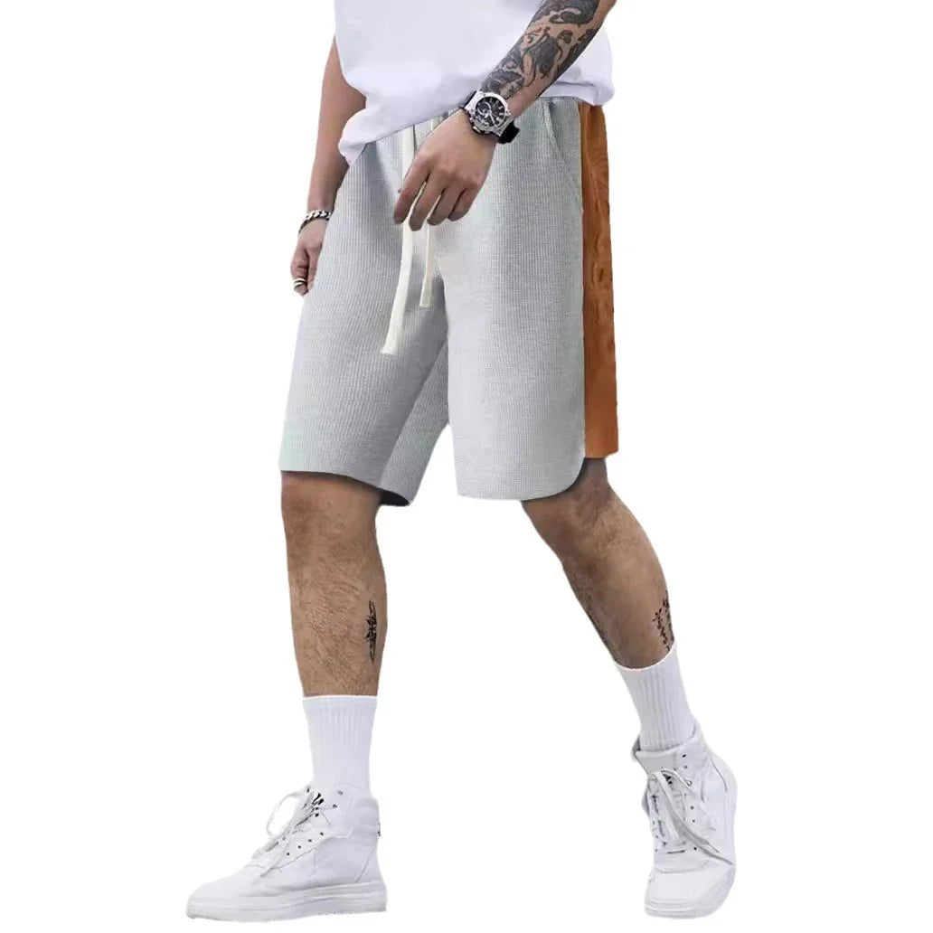 Loose Summer Outdoor Casual Pants for Men in a variety of colors, including white, black, light gray, sapphire blue, and apricot.