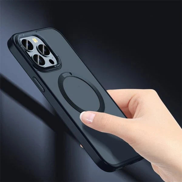 Aluminum Alloy Bracket Magnetic Phone Case with Sleek Design and Premium Protection