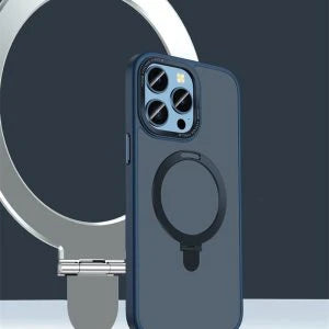 Aluminum Alloy Bracket Magnetic Phone Case with Sleek Design and Premium Protection