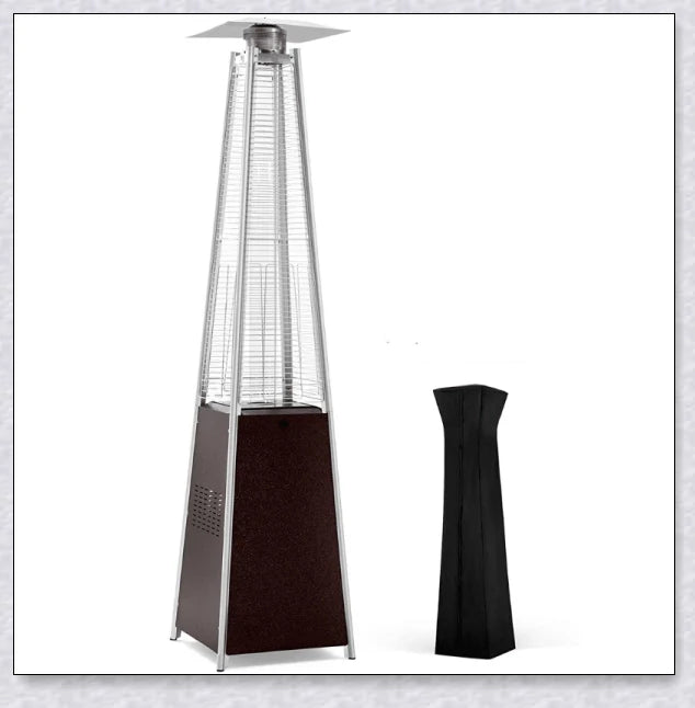 Premium Patio Heater Cover - Outdoor Propane Heater with Stainless Steel Construction and Efficient Heating