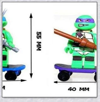 Ninja Turtle Building Blocks - Premium Construction Toys Inspired by the Beloved Teenage Mutant Ninja Turtles