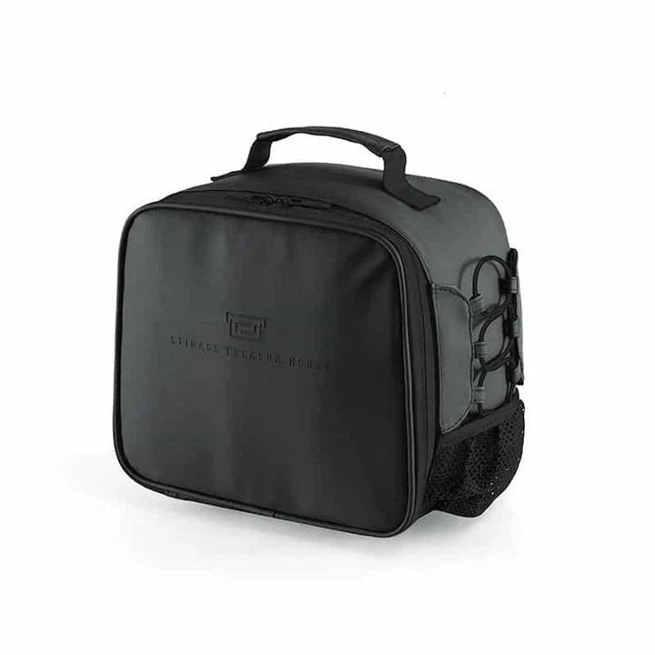 Portable insulated cooler bag in various colors, preserving temperature for outdoor activities and social gatherings