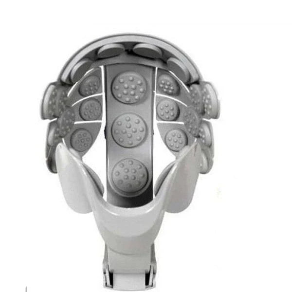 Electric Head Scalp Massager with adjustable intensity for relieving stress, headaches, and mental fatigue