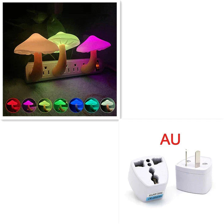Cozy Bedroom LED Night Light with Motion Sensor - Warm, Energy-Efficient Lighting for Relaxation