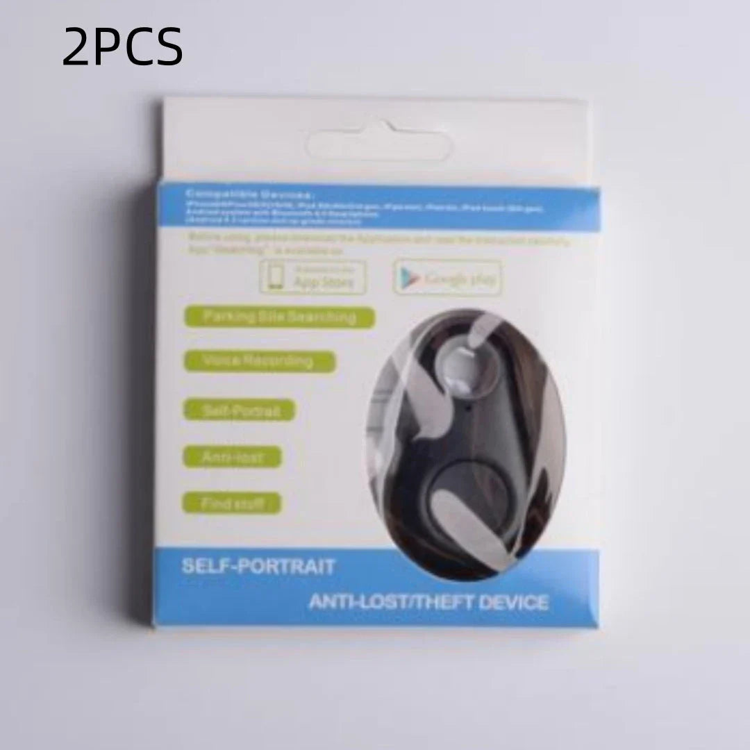 Compact Bluetooth tracking tag with smartphone app to find lost keys, wallet, pets and other valuable items