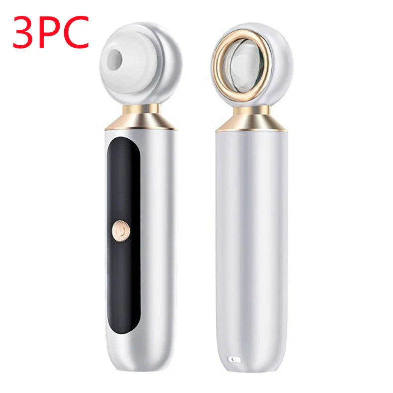 Advanced blackhead remover with LED magnifier and suction cleansing for flawless, radiant skin