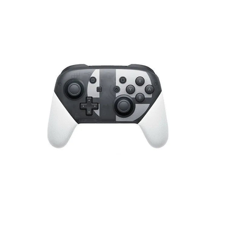 Wireless Bluetooth gamepad with vibration, shown in black, white, red, and green colour variants.