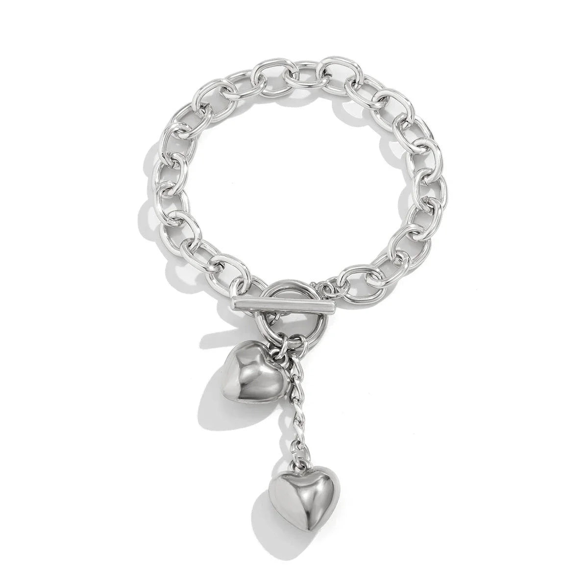 Stylish lock and key pendant necklace with a delicate chain, available in a variety of colors and materials