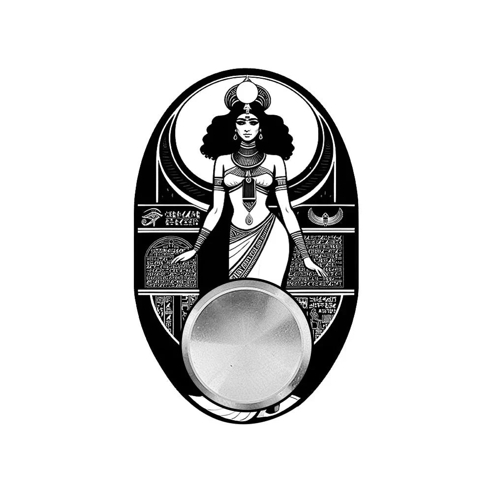 Customizable fidget spinner toy with keychain, available in various designs for stress relief and focus
