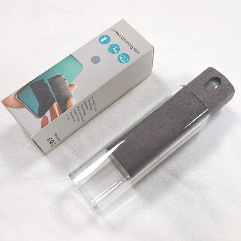 All-in-One Screen Cleaner Kit - Portable, Reusable, and Safe for Phones, Tablets, Laptops, and TVs